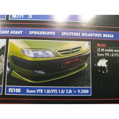 Εμπρος σποιλερ προφυλακτηρα πλαστικο DTM CITROEN XSARA 1997-2000 RGM