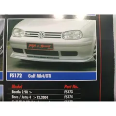 Εμπρος σποιλερ προφυλακτηρα τυπου DTM VW GOLF MK4
