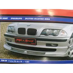 Εμπρος σποιλερ προφυλακτηρα τυπου DTM για BMW E 46 1998+