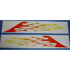 Αυτοκολλητα πλαινά φλόγες #2