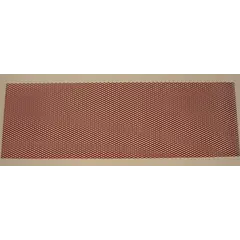 Σίτα αλουμινίου μικρές κυψέλες κόκκινο