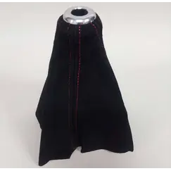 Universal Black Suede Shift Boot Cover Manual/Auto
