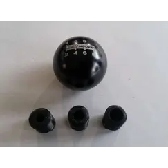 Λεβιεδάκι Honda 6ταχυτο στρογγυλό μαύρο