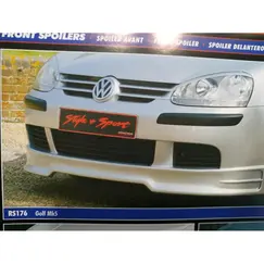 Εμπρος σποιλερ προφυλακτηρα για VW GOLF MK5
