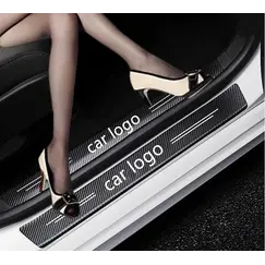 Αυτοκόλλητα Μασπιέ Πόρτας Carbon