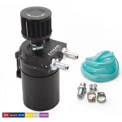 Αγωνιστικό δοχείο αναθυμιάσεων μαύρο με φίλτρο