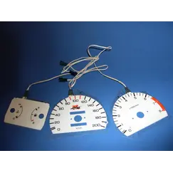 Λευκά όργανα Honda Civic 88-91