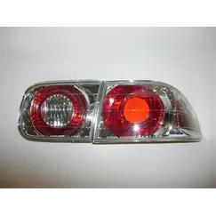 Πίσω φανάρια τύπου Lexus  92-95 2/4D χρώμιο-κύκλους  Της εταιρείας SONAR