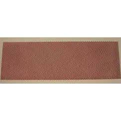 Σίτα αλουμινίου μικρές κυψέλες κόκκινο