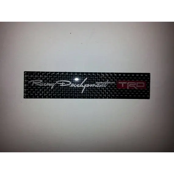 Αυτοκόλλητο TRD carbon