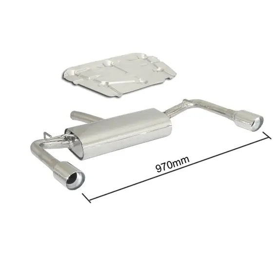 Εξάτμιση Ragazzon Alfa Romeo Giulietta 1.4 (2 μπούκες)