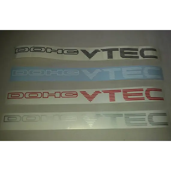 Πλαϊνά αυτοκόλλητα (ζευγάρι) DOHC VTEC