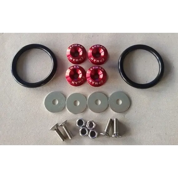 Σύνδεσμοι ταχείας απασφάλισης Quick Release Fasteners κόκκινο