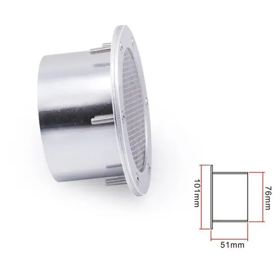 Αεραγωγός προφυλακτήρα μπλέ