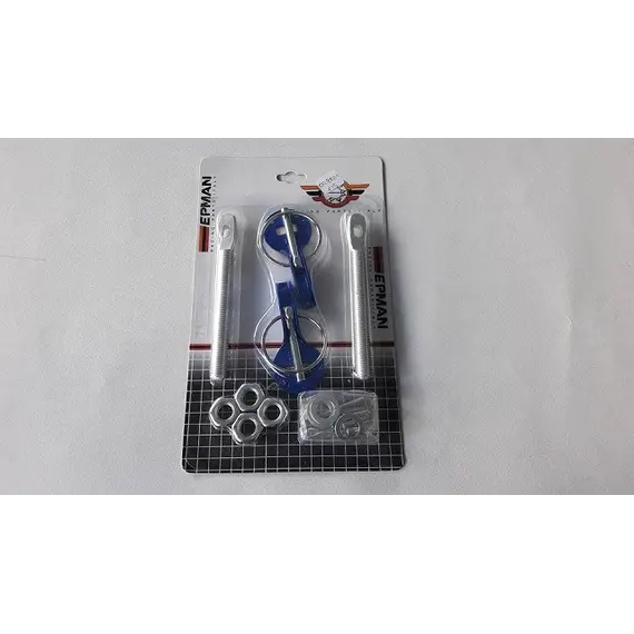 Άγκιστρα καπό μπλέ