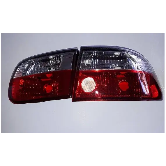 Honda Civic 92-95 3D red/clear