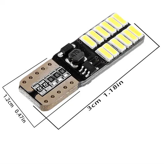 Λάμπα Λαμπτήρας 24 LED  Canbus T-10