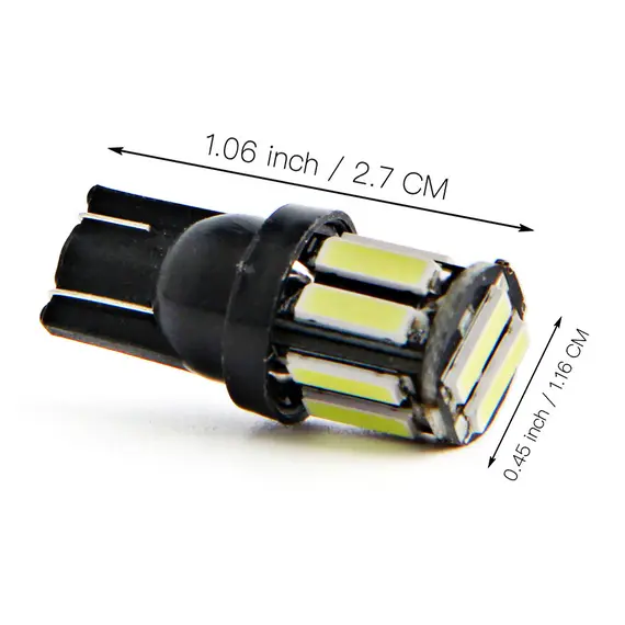 T-10 Λάμπες 10 LED 4014 SMD 4 Watt