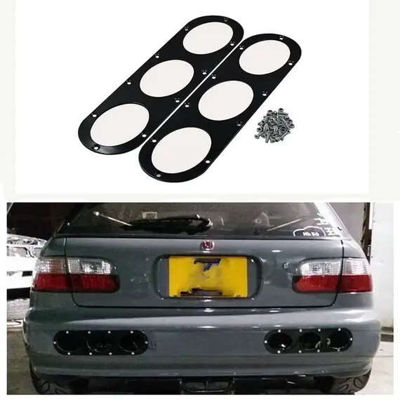 Αεραγωγός πίσω προφυλακτήρα Universal 2 Τεμάχια