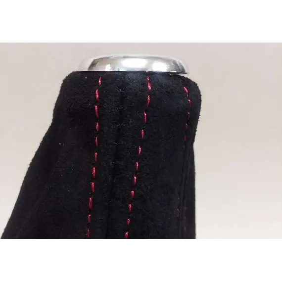 Φούσκα ταχυτήτων SUEDE universal black/red