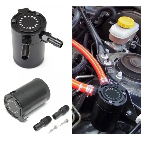 Αγωνιστικό δοχείο αναθυμιάσεων μαύρο