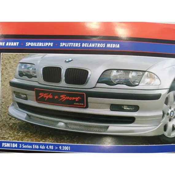 Εμπρος σποιλερ προφυλακτηρα τυπου DTM για BMW E 46 1998+