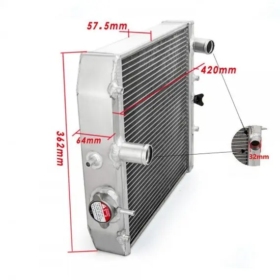 Ψυγείο νερού Honda Civic 3 ΣΕΙΡΕΣ (ΜΕΓΑΛΟ)