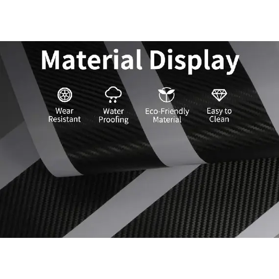 Αυτοκόλλητα Μασπιέ Πόρτας Carbon