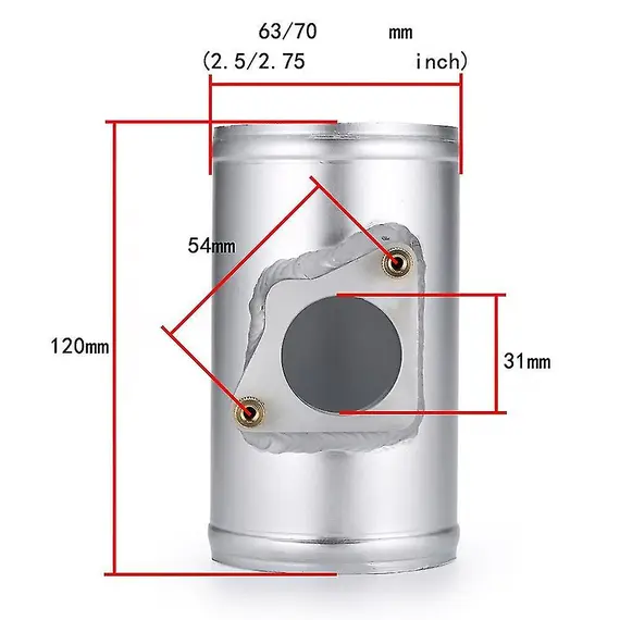 Αντάπτορας χοάνης Toyota Corolla VVTi 1.6, Mazda 2, 3 1.6cc,  Swift 2005+,  Yaris 1.3cc 2005+