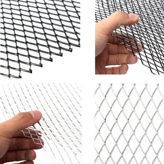 Σίτα αλουμινίου μικρές κυψέλες(μαύρο)