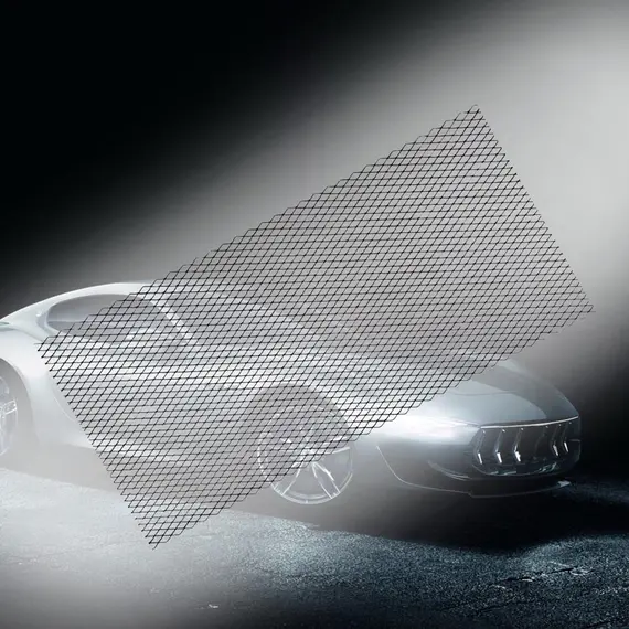 Σίτα αλουμινίου μικρές κυψέλες(μαύρο)