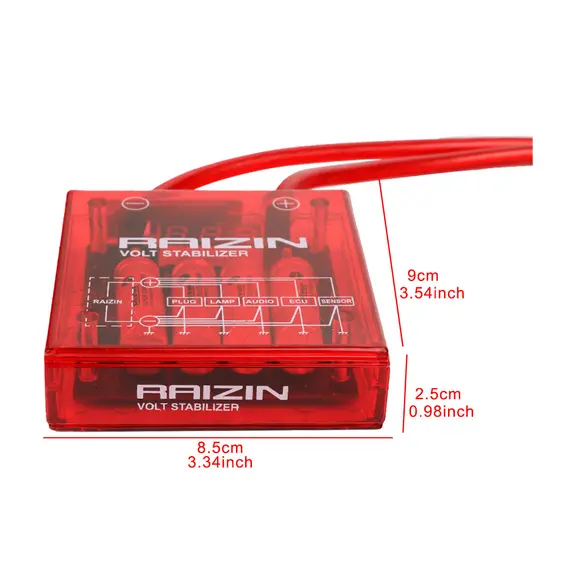 Σταθεροποιητής τάσης με 3 γειώσεις RED