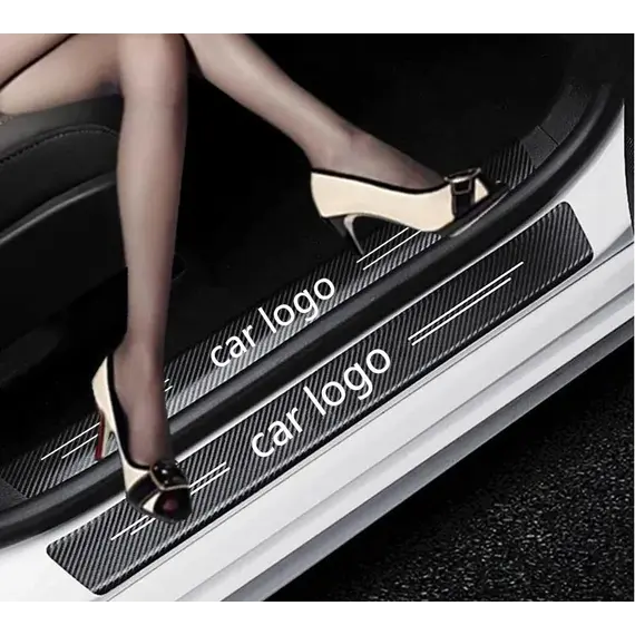 Αυτοκόλλητα Μασπιέ Πόρτας Carbon