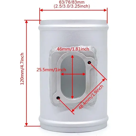 BMW MAF N20 11-17 1.6 TURBO ανταπτορας φιλτροχοανης αλουμινιου