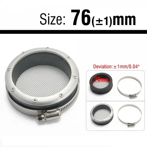 Προστατευτικό στόμιο τουρμπίνας 76mm