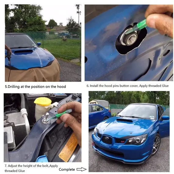 Άγκιστρα-ασφάλειες καπό με ΚΟΥΜΠΙ