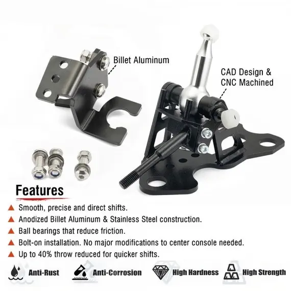 Short Shifter/Κοντός επιλογέας Civic FN1, FN2, FD1, FD2