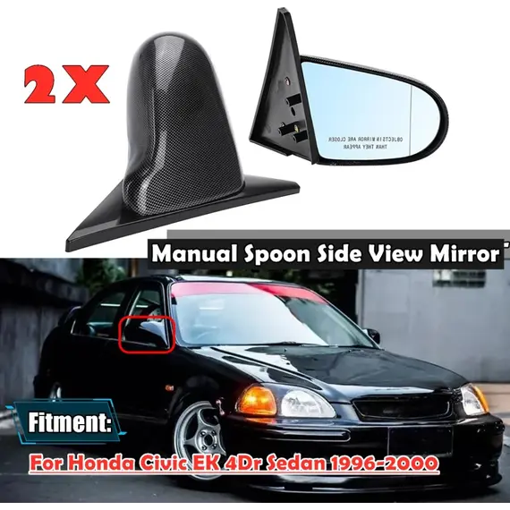 Καθρέπτες τυπου Spoon Civic EK 4D