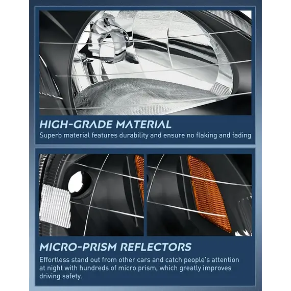 Φανάρια Civic EK 99-00 ΜΑΥΡΑ