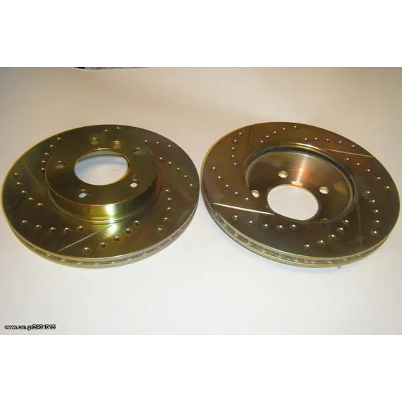 BMW Δισκόπλακες Μπροστινές Χαρακτές,τρυπητές,αεριζόμενες για E36 318is