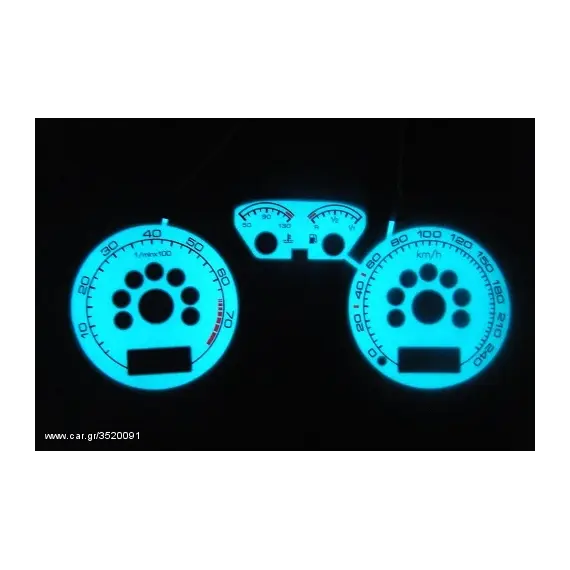 Λευκά όργανα φωτιζόμενα Octavia 01+