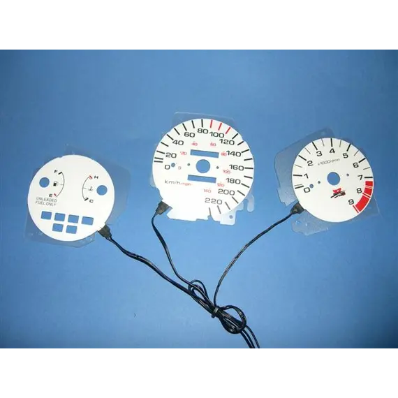 Λευκά όργανα Honda Civic 92-95